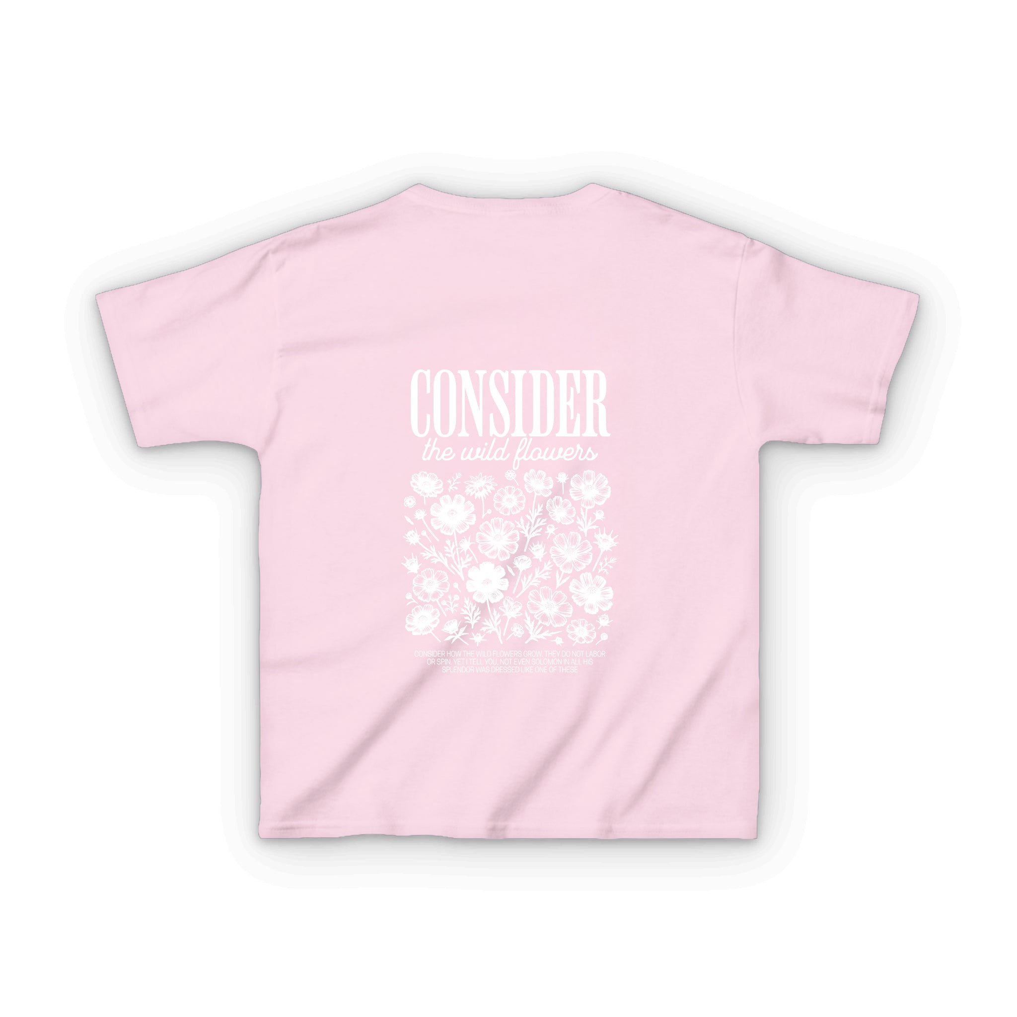 Consider The Flowers Kids T-Shirt