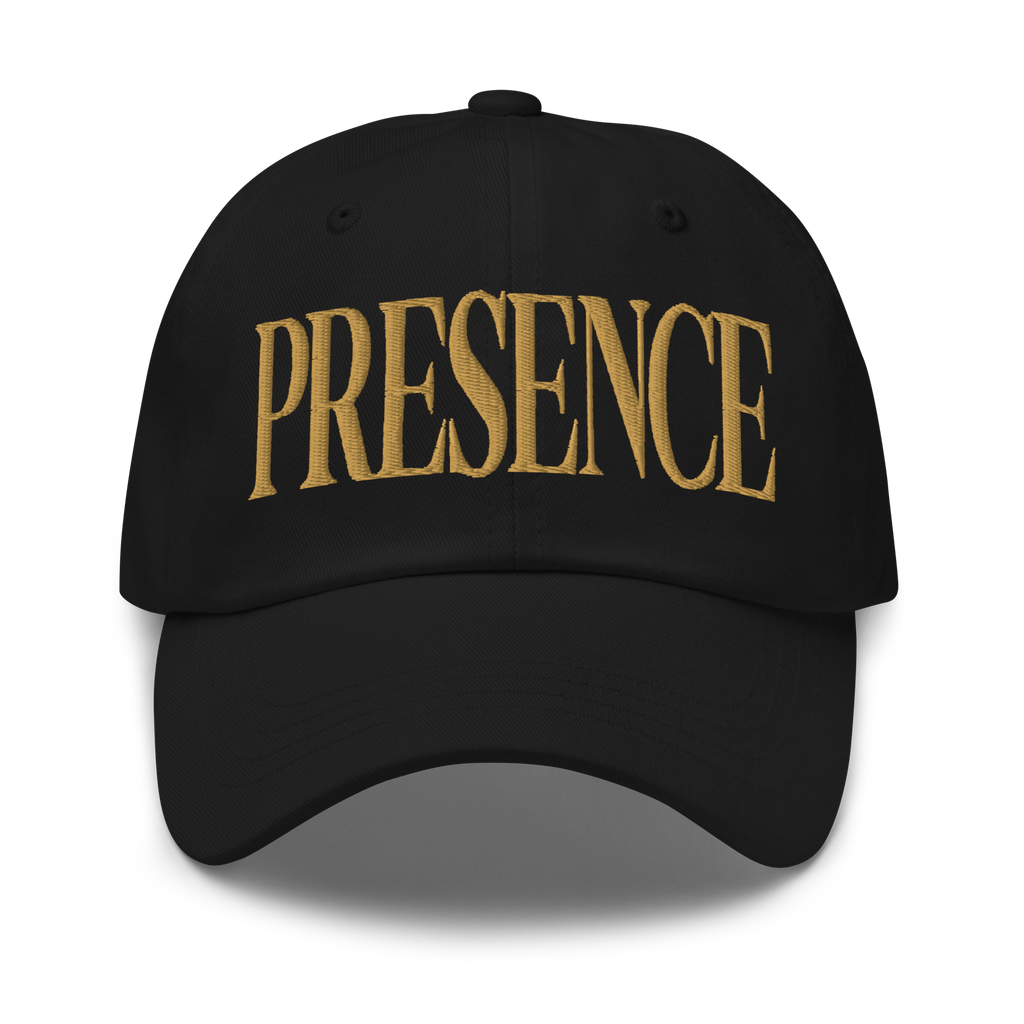 Presence Cap | Gold Font