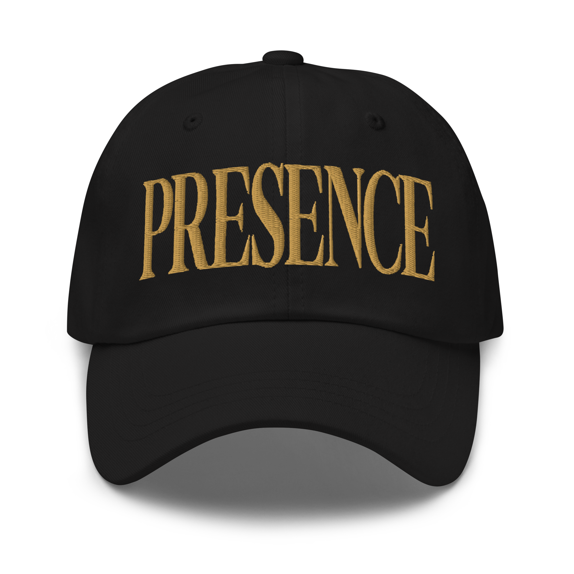 Presence Cap | Gold Font