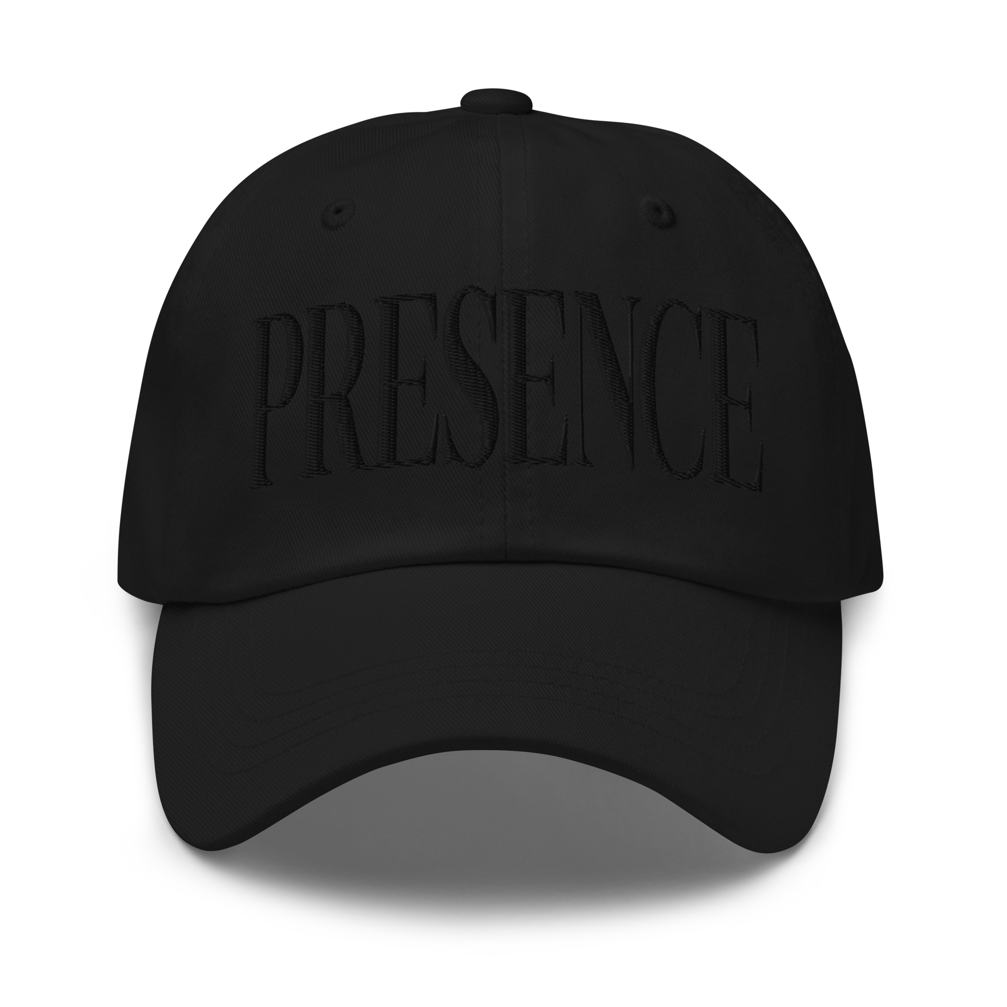 Presence Cap | Black Font