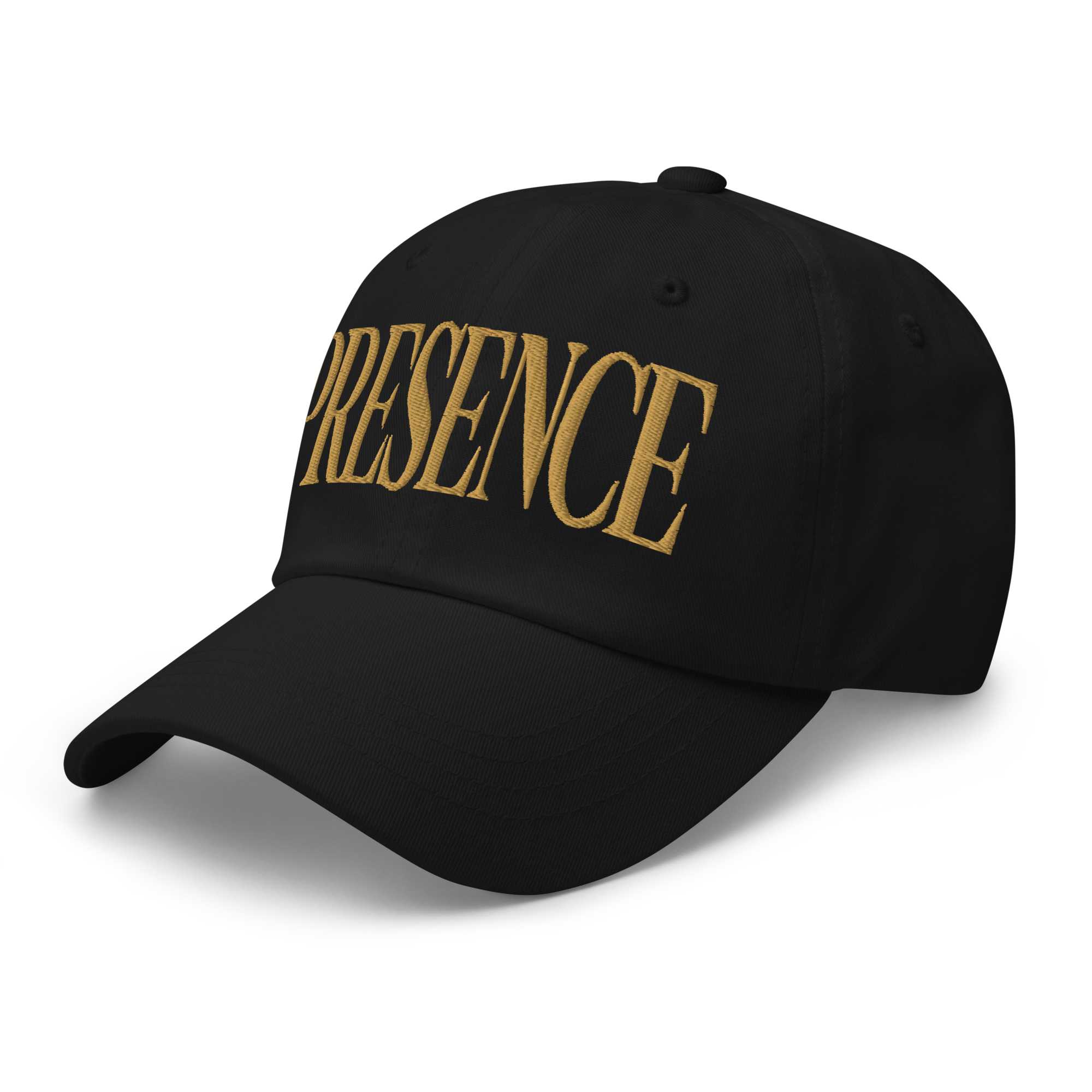 Presence Cap | Gold Font