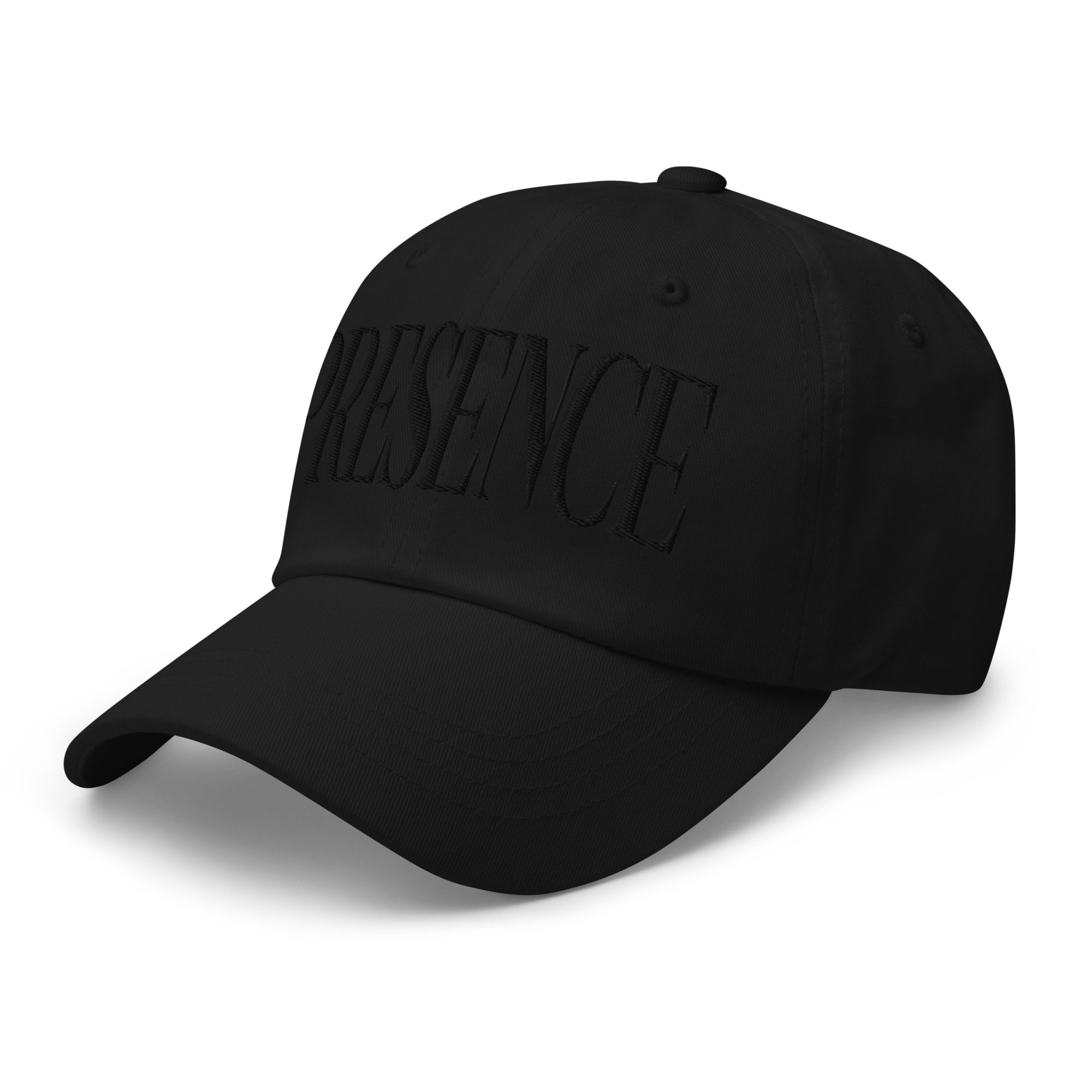Presence Cap | Black Font