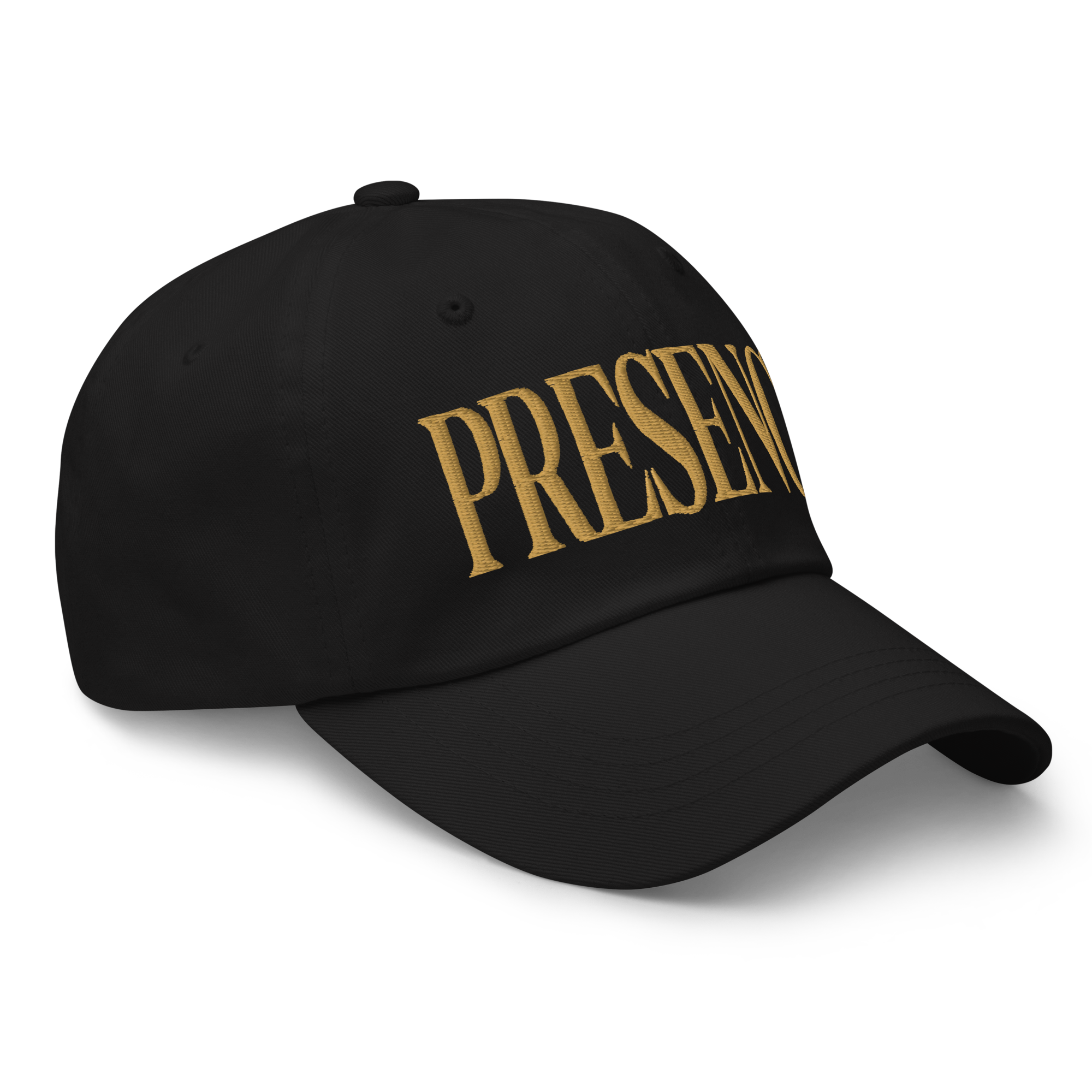 Presence Cap | Gold Font