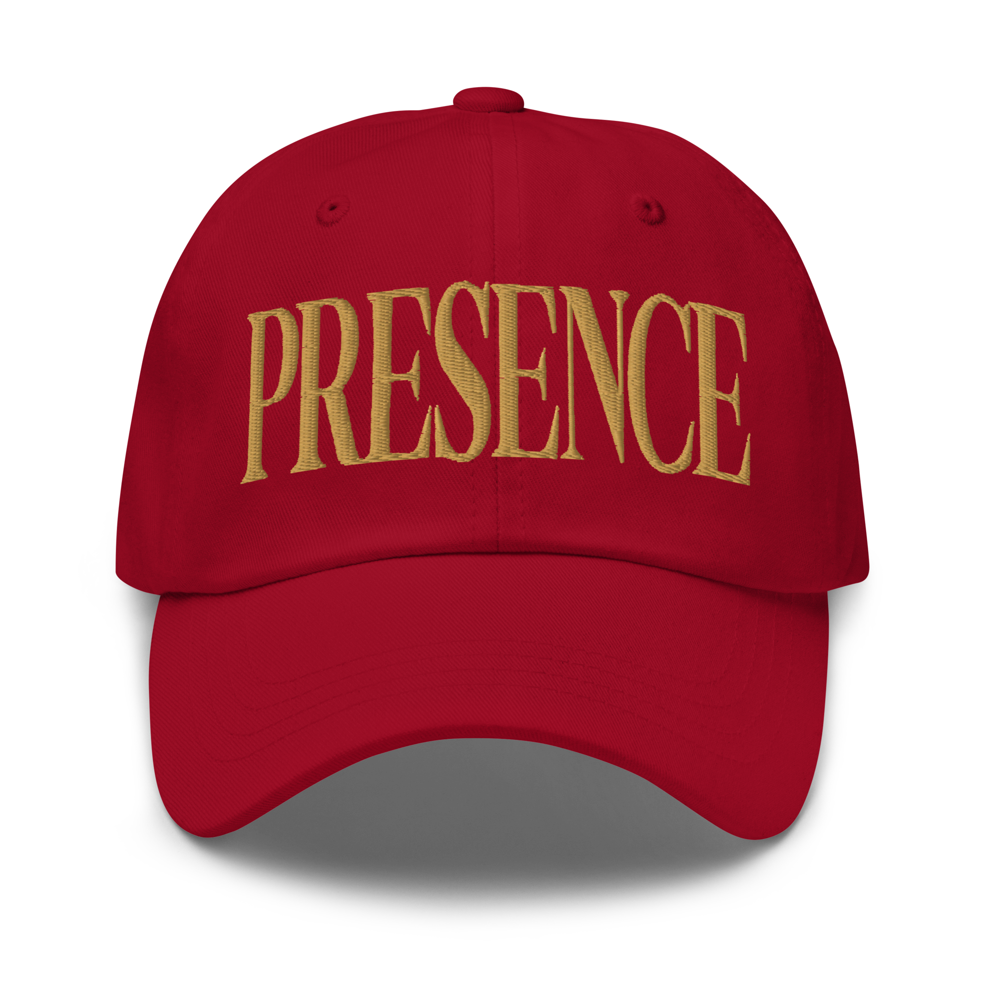 Presence Cap | Gold Font