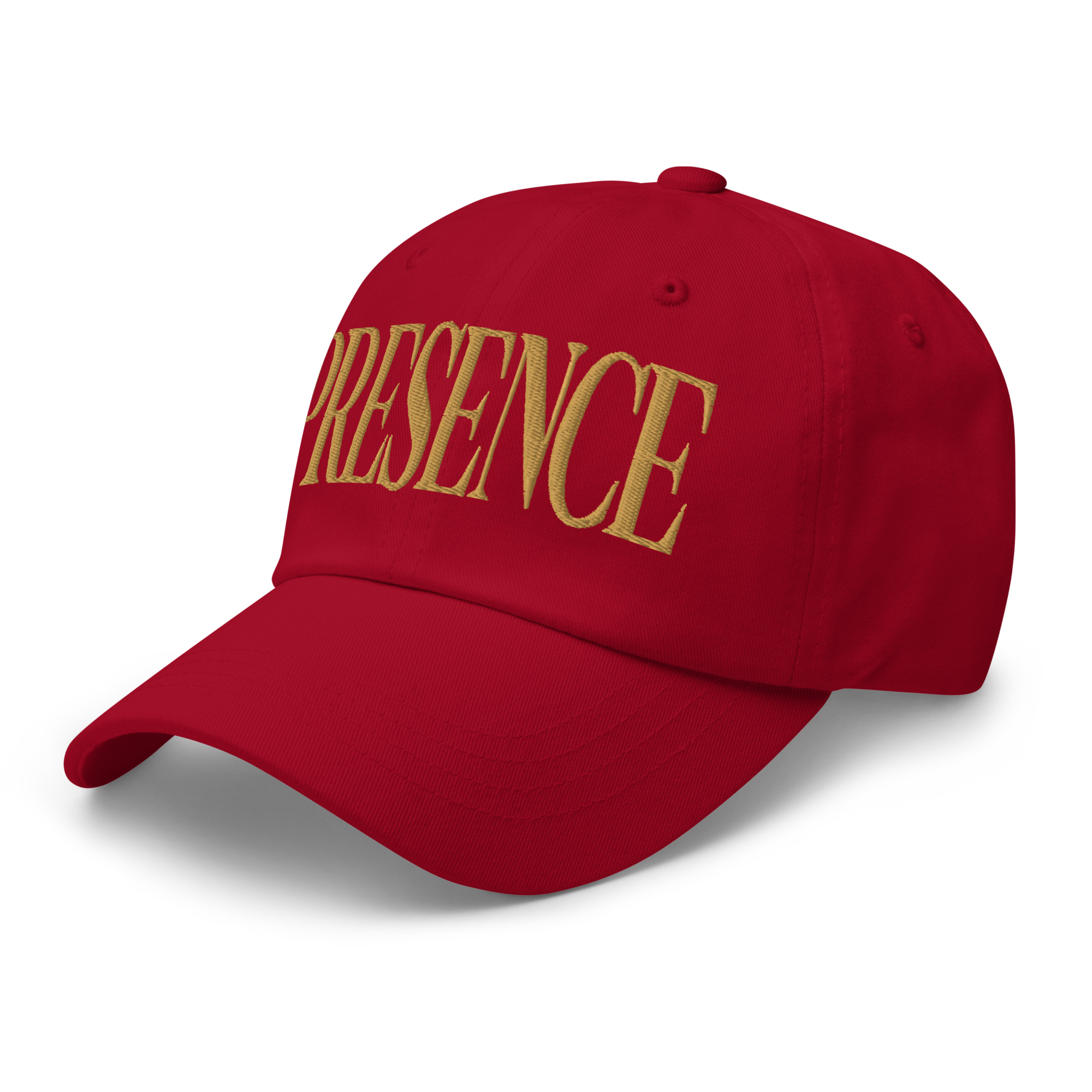 Presence Cap | Gold Font