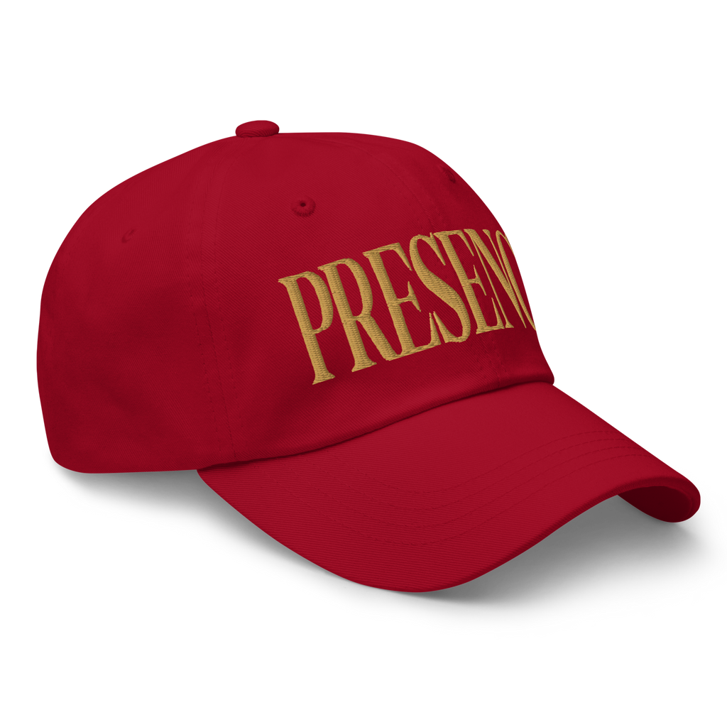 Presence Cap | Gold Font