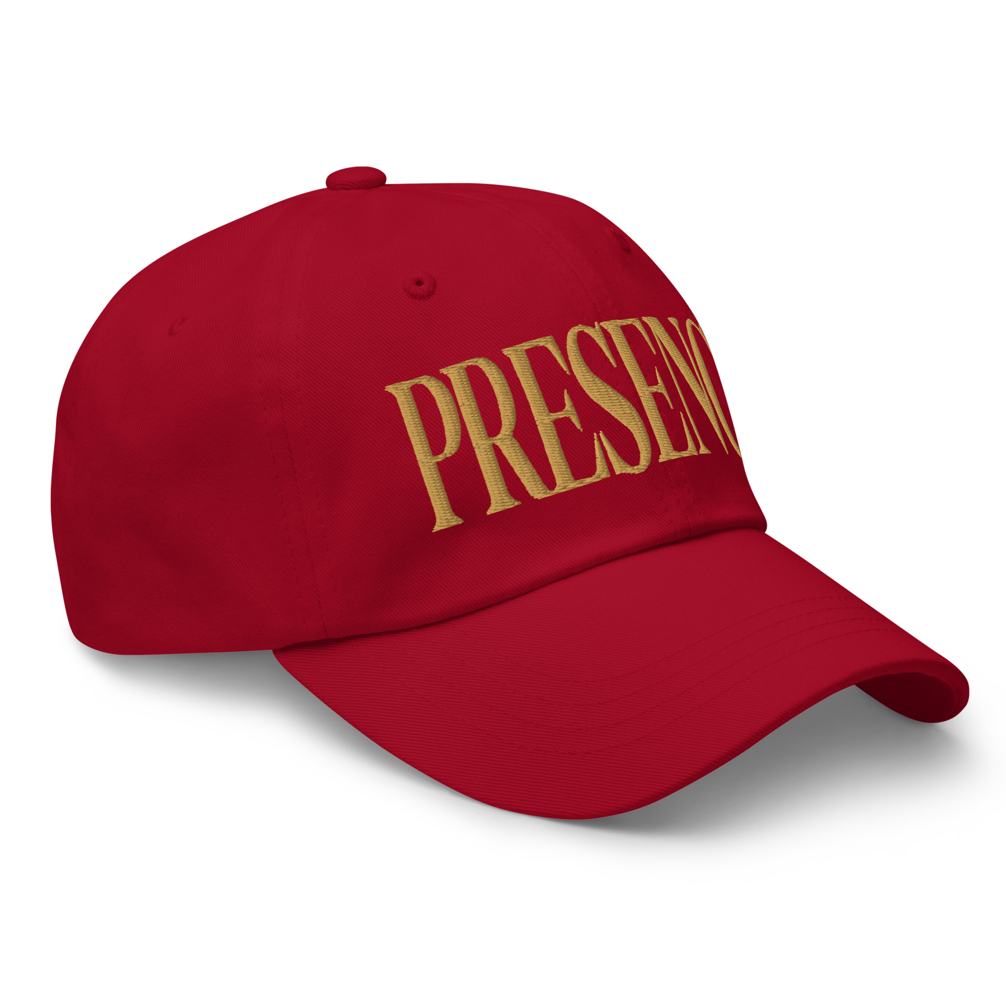 Presence Cap | Gold Font