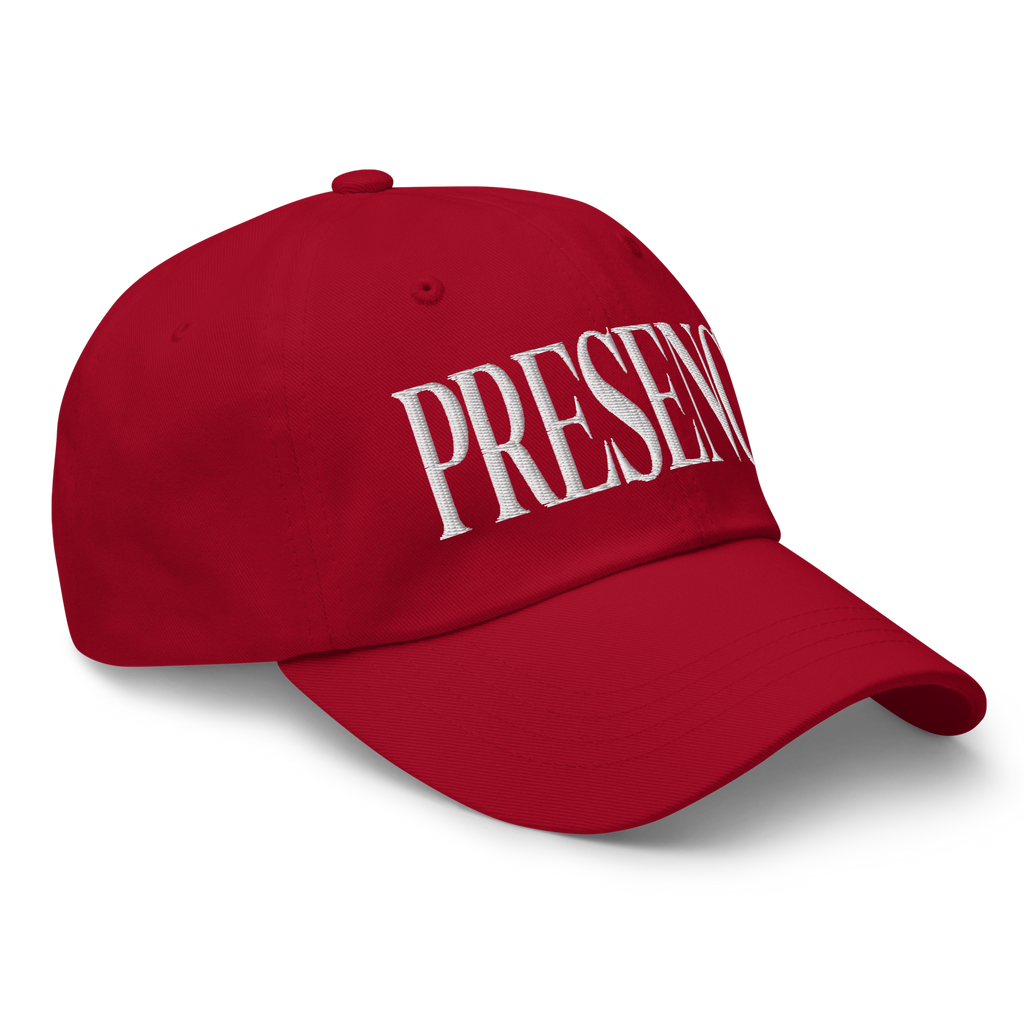 Presence Cap | White Font