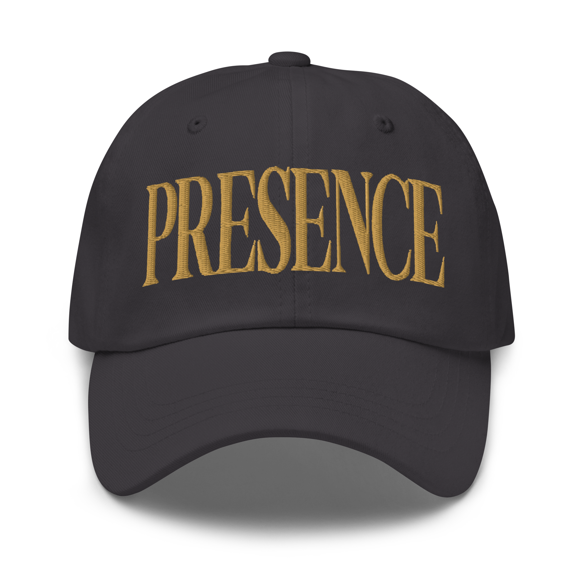 Presence Cap | Gold Font
