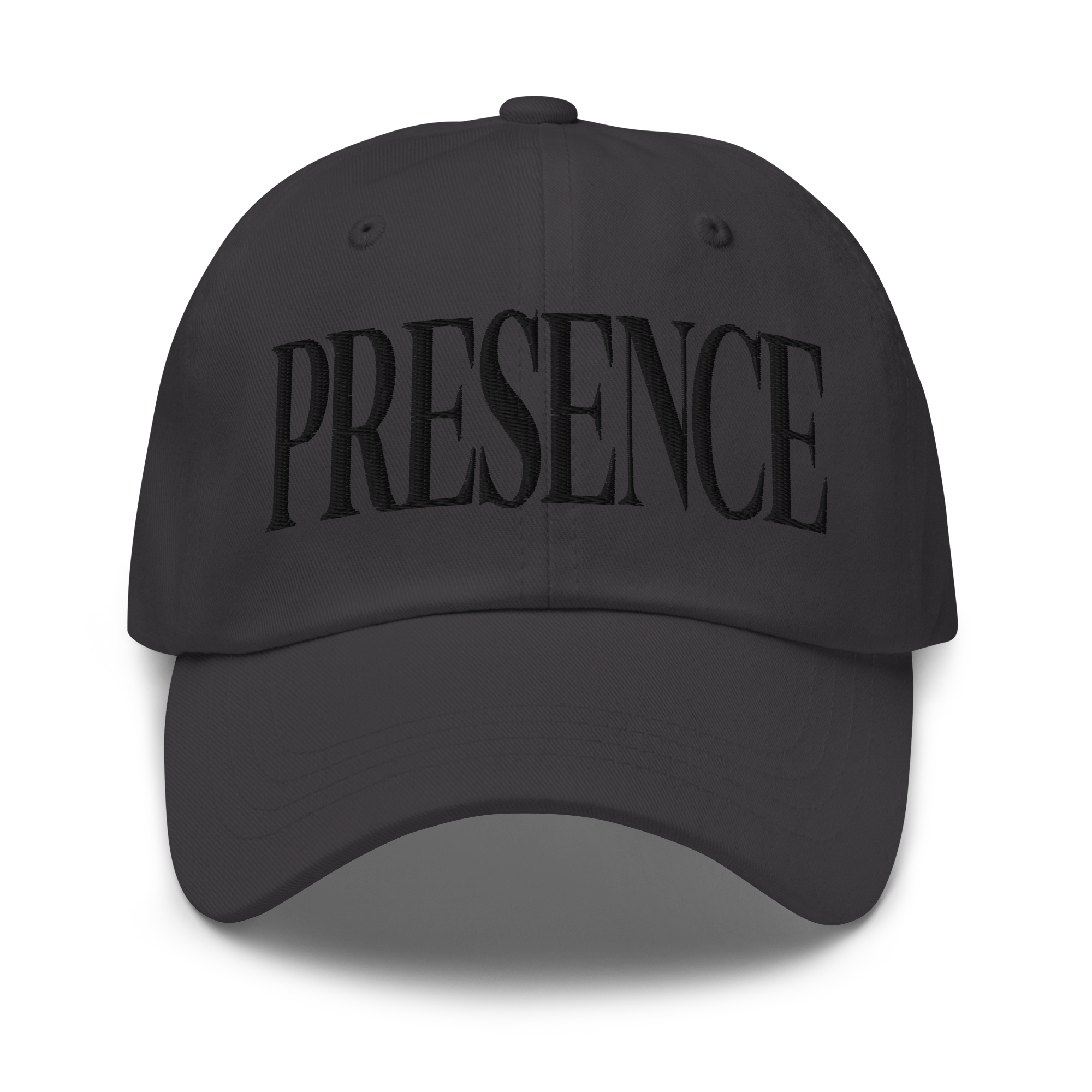 Presence Cap | Black Font