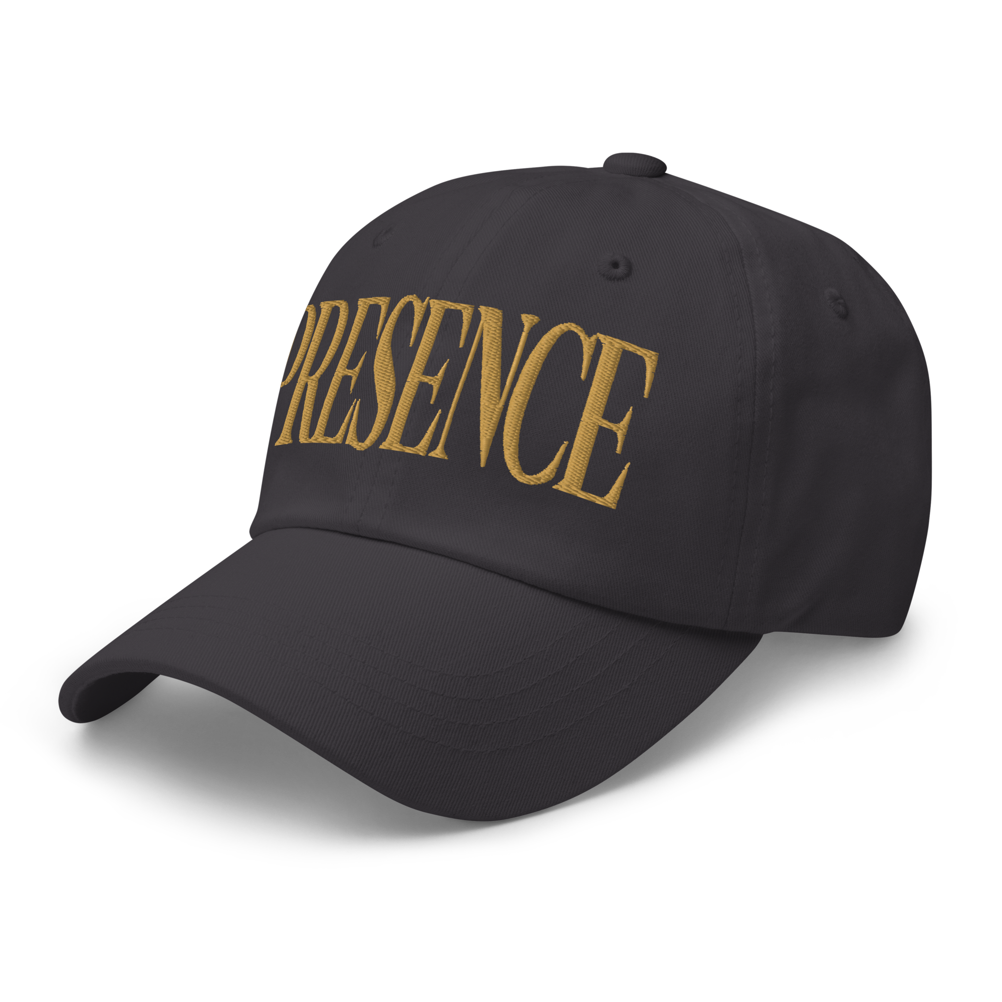 Presence Cap | Gold Font