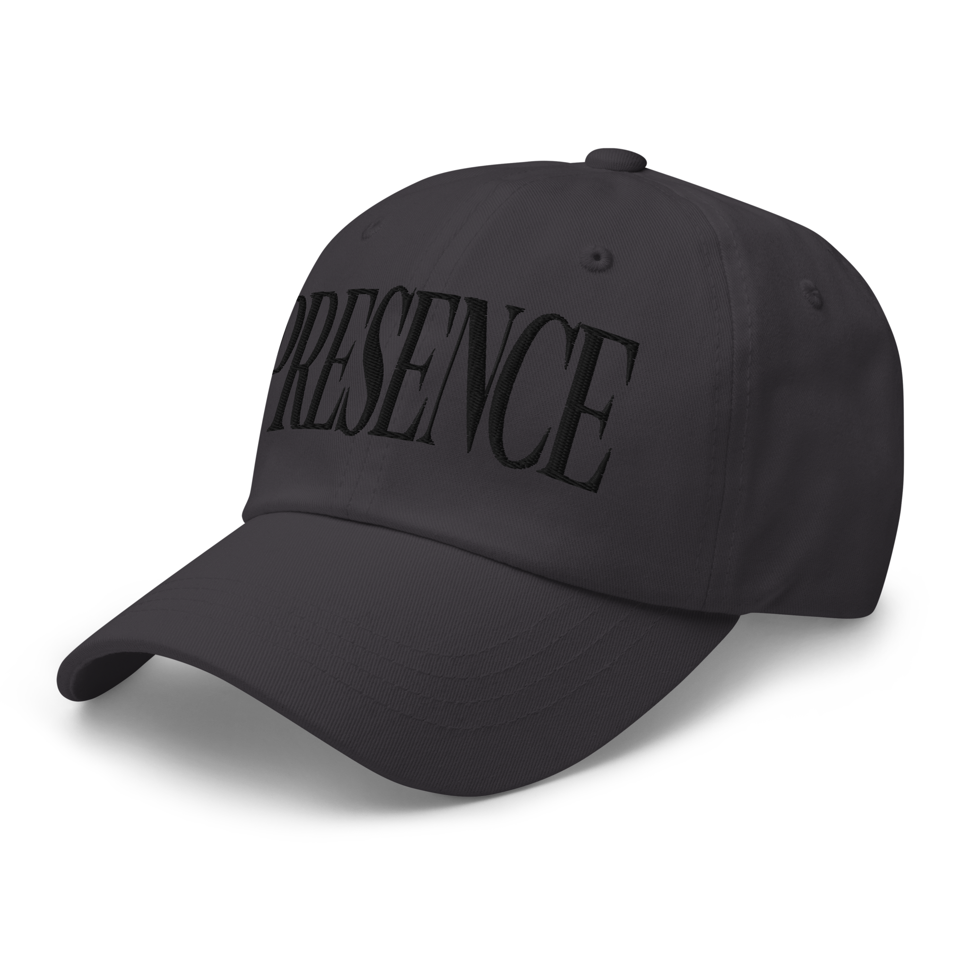 Presence Cap | Black Font