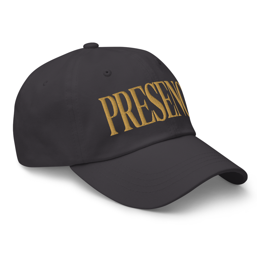 Presence Cap | Gold Font