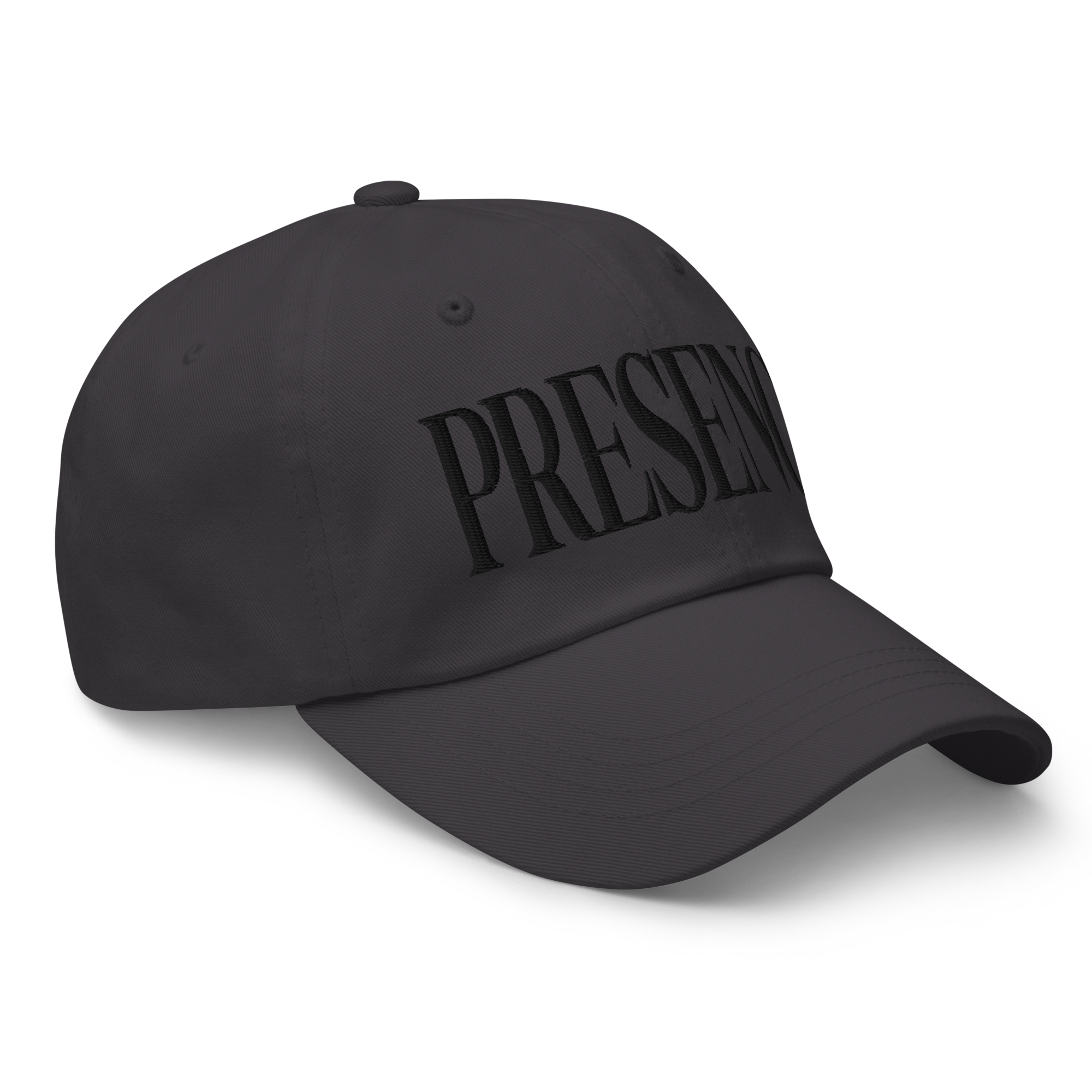 Presence Cap | Black Font