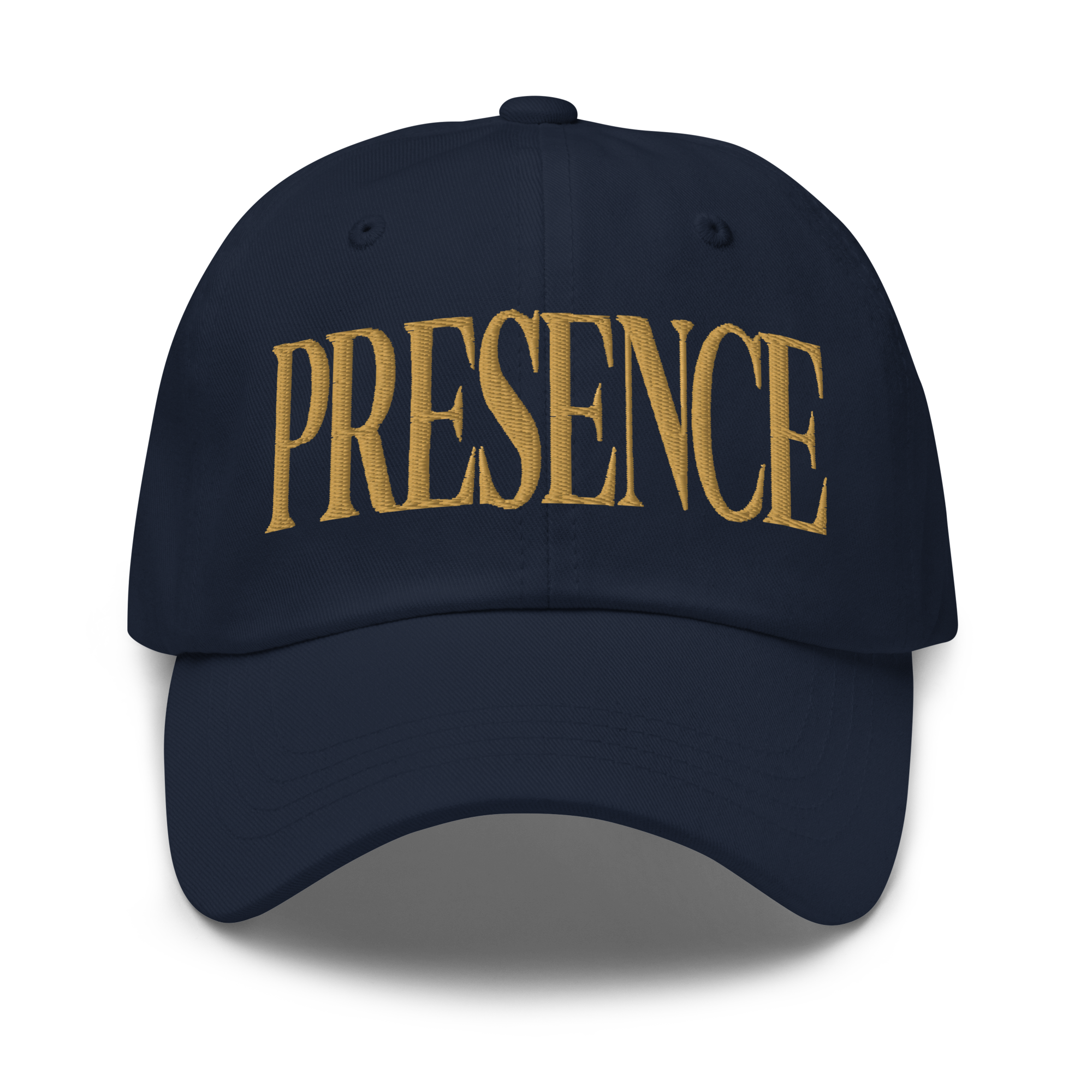 Presence Cap | Gold Font