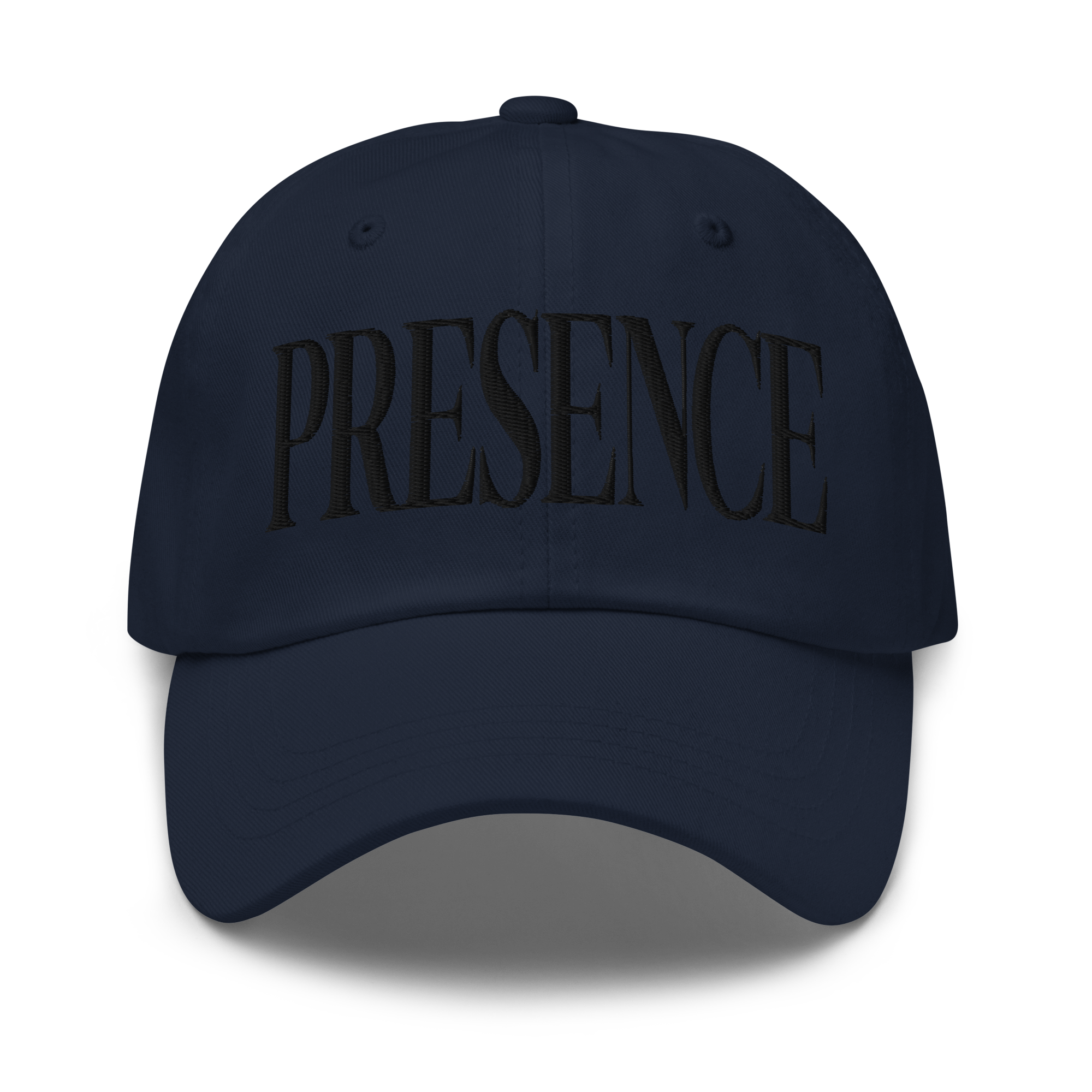 Presence Cap | Black Font