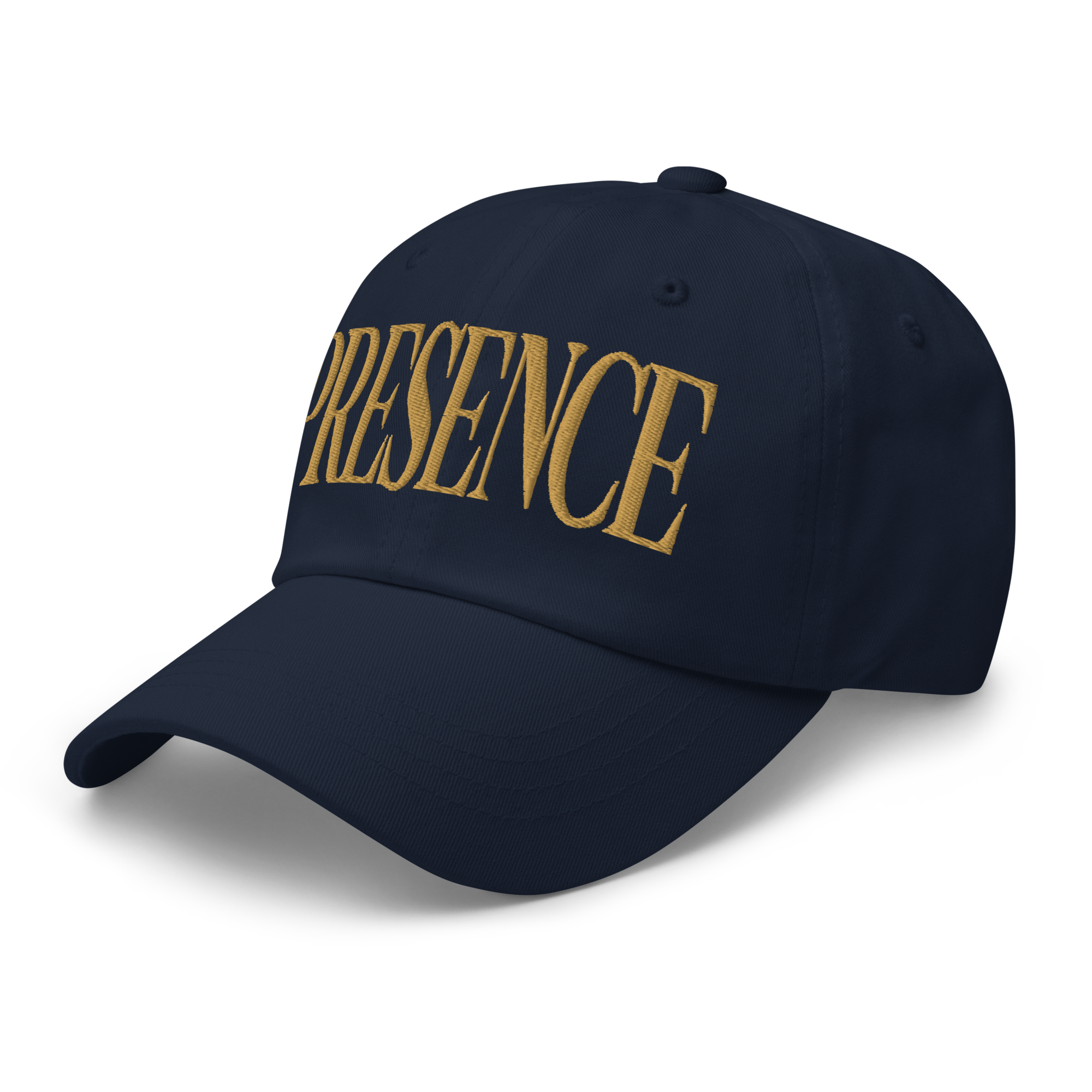 Presence Cap | Gold Font