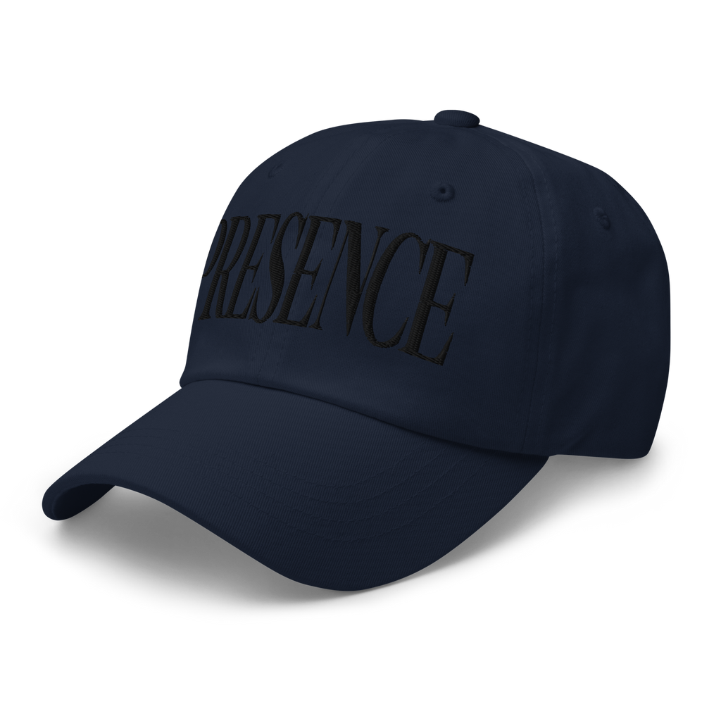 Presence Cap | Black Font