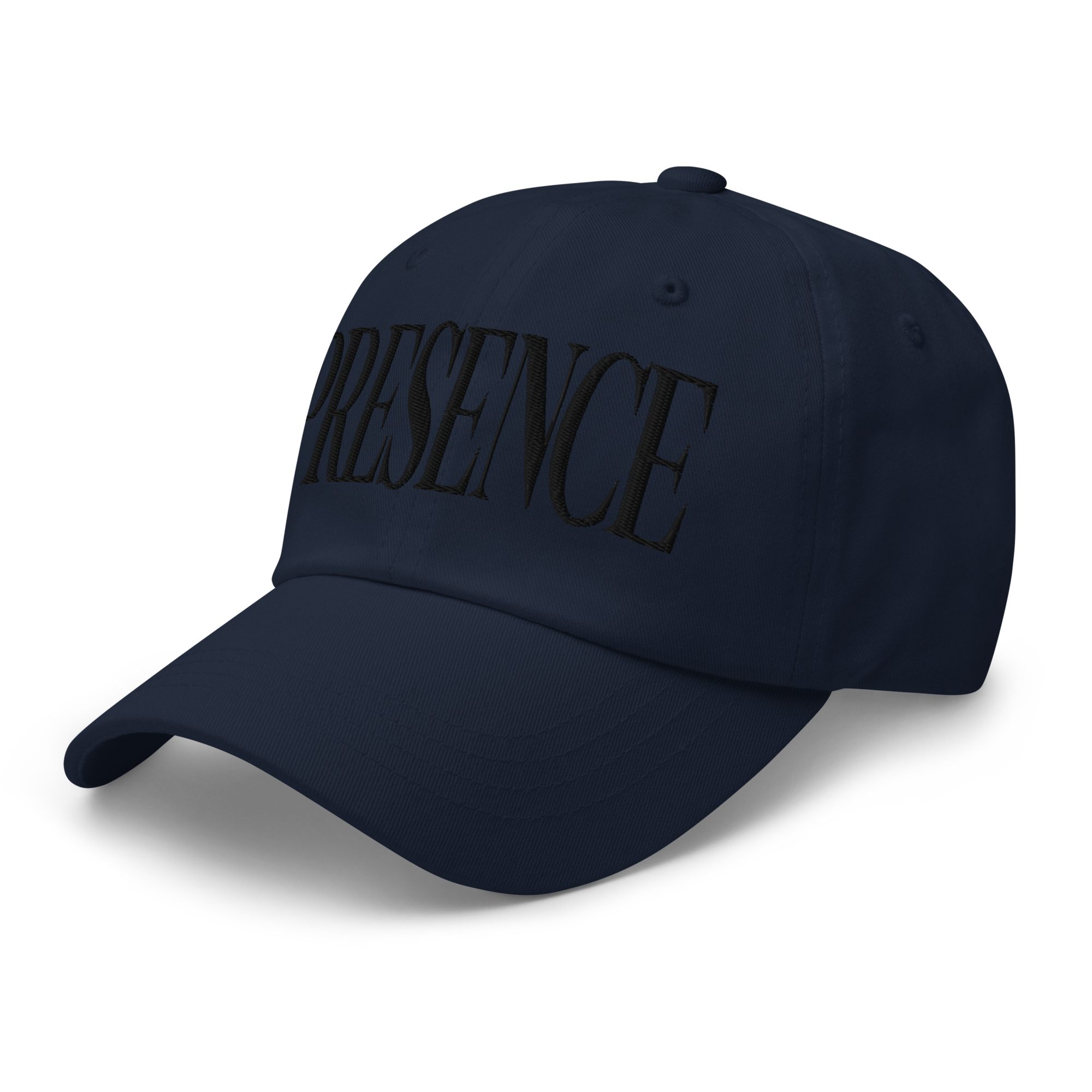Presence Cap | Black Font