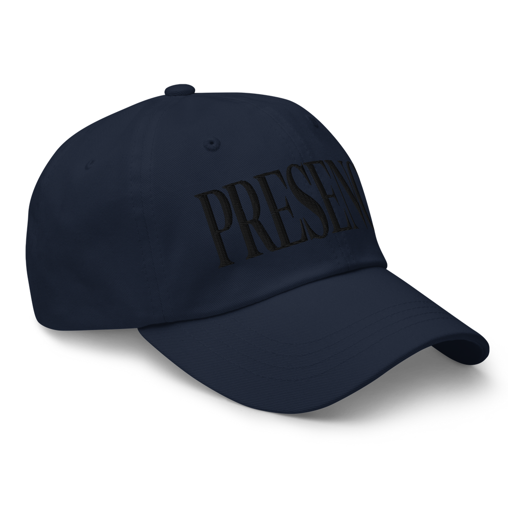 Presence Cap | Black Font