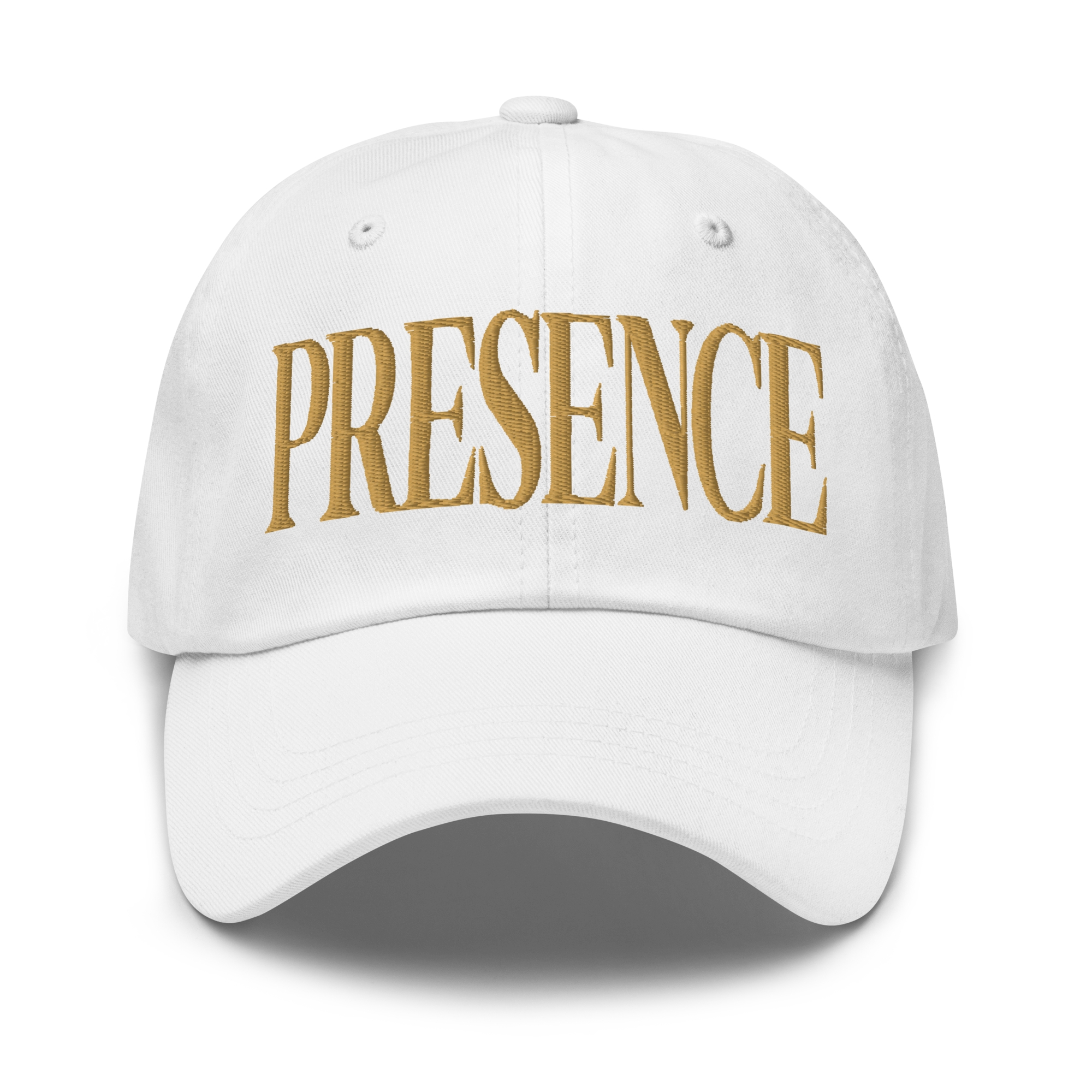Presence Cap | Gold Font