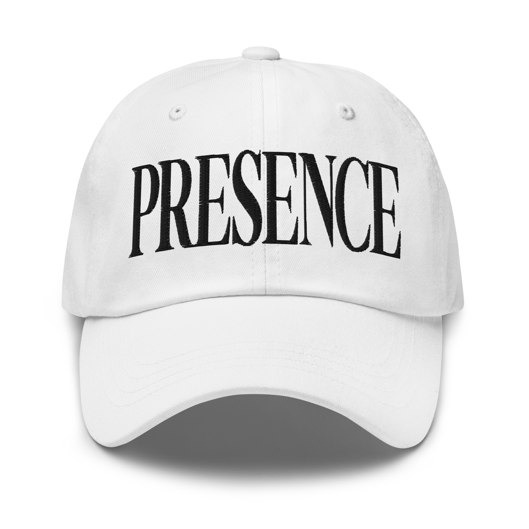 Presence Cap | Black Font