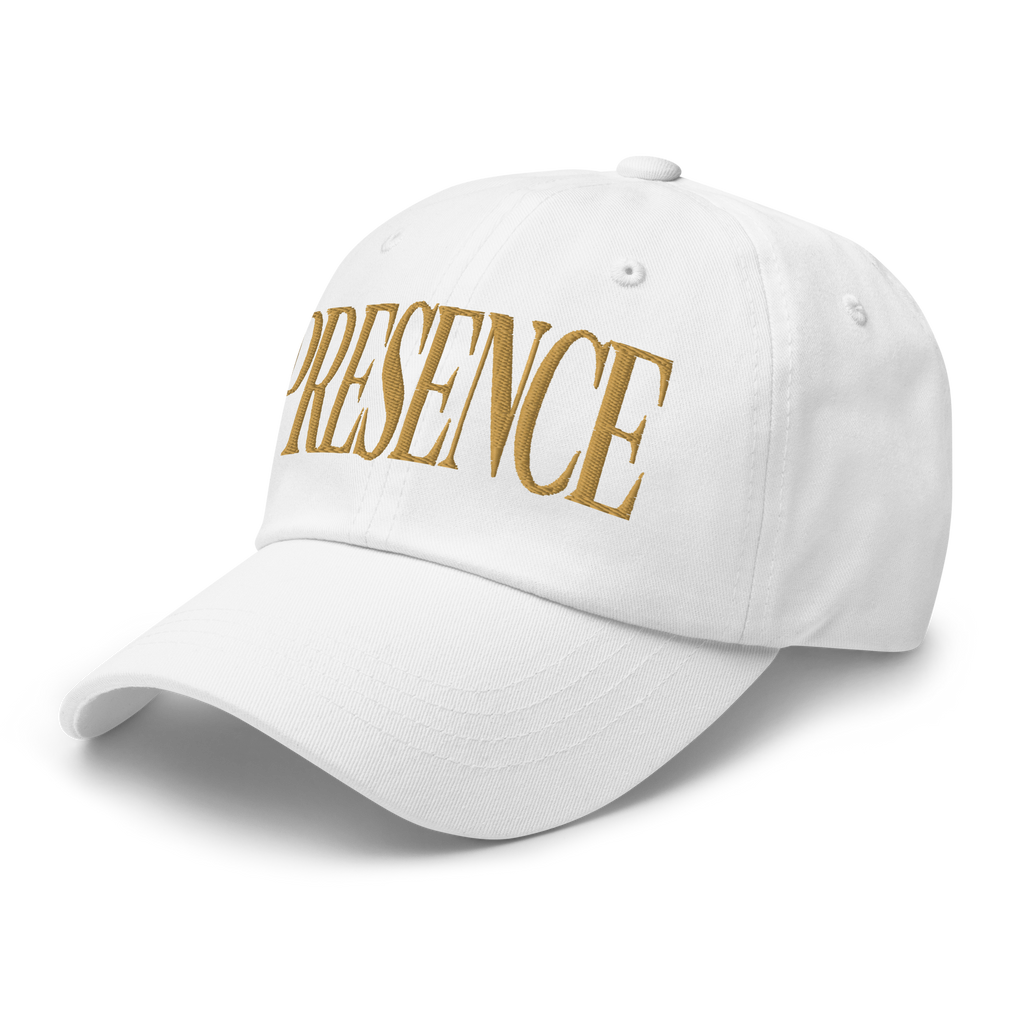Presence Cap | Gold Font