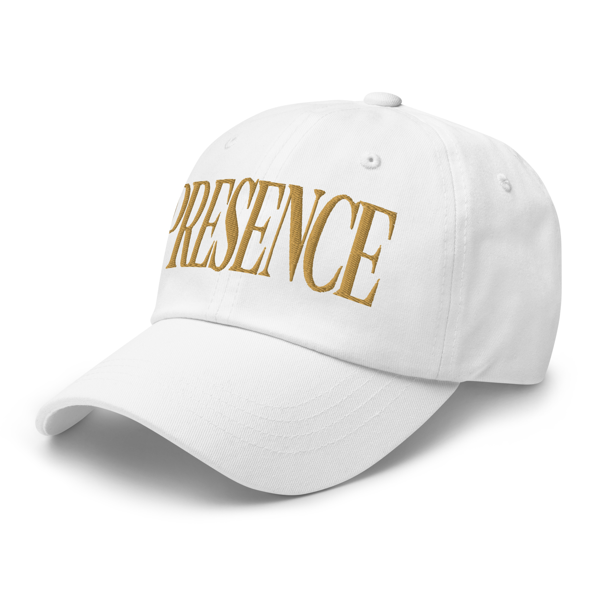 Presence Cap | Gold Font