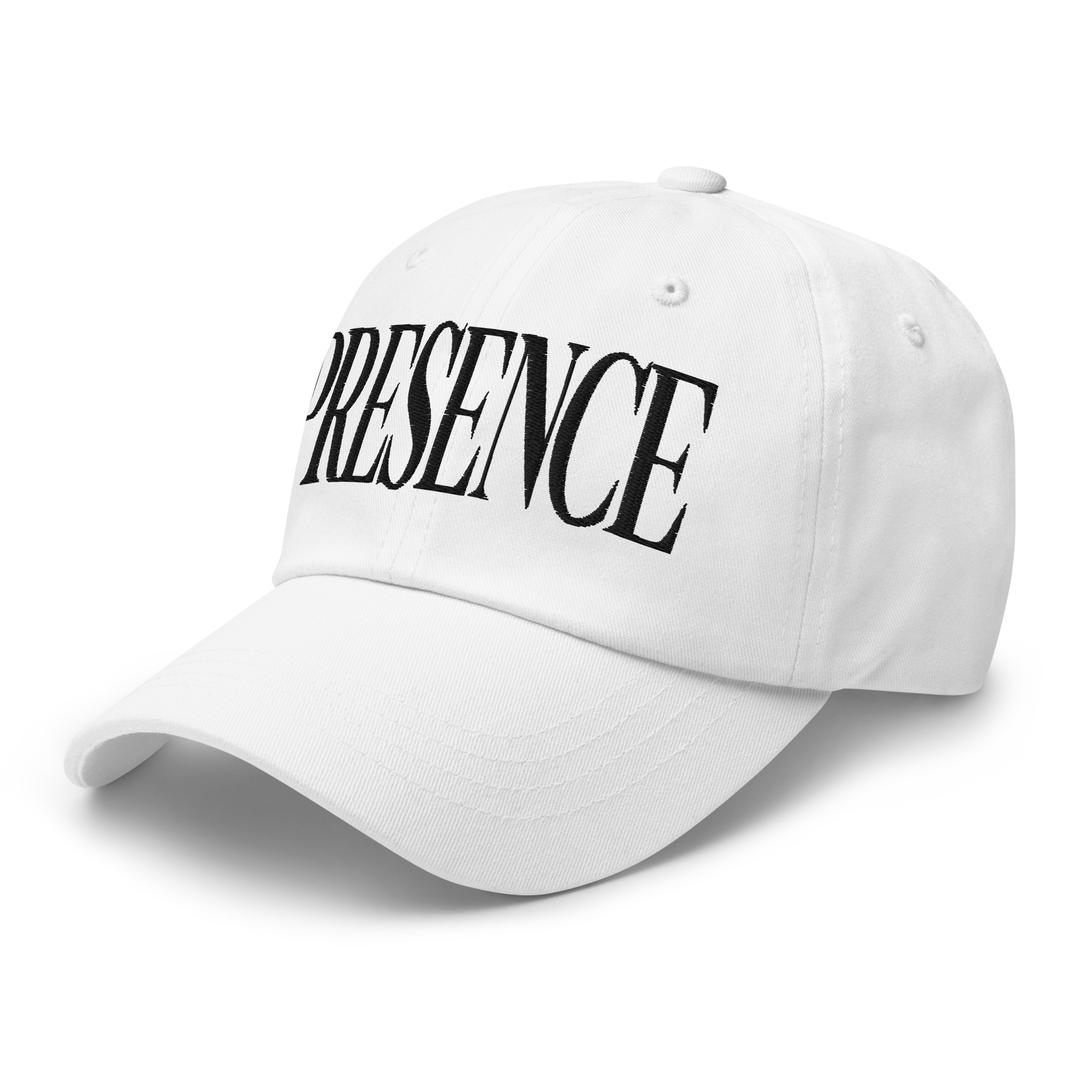 Presence Cap | Black Font