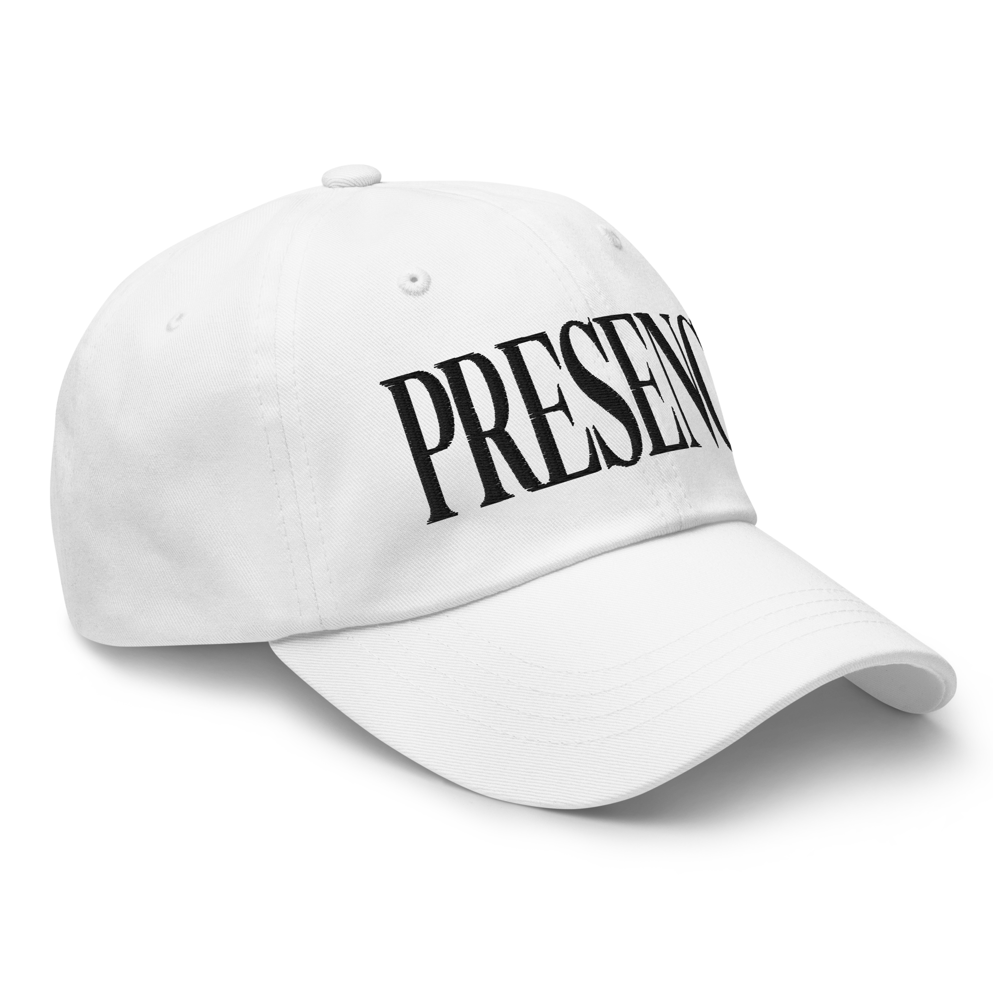 Presence Cap | Black Font