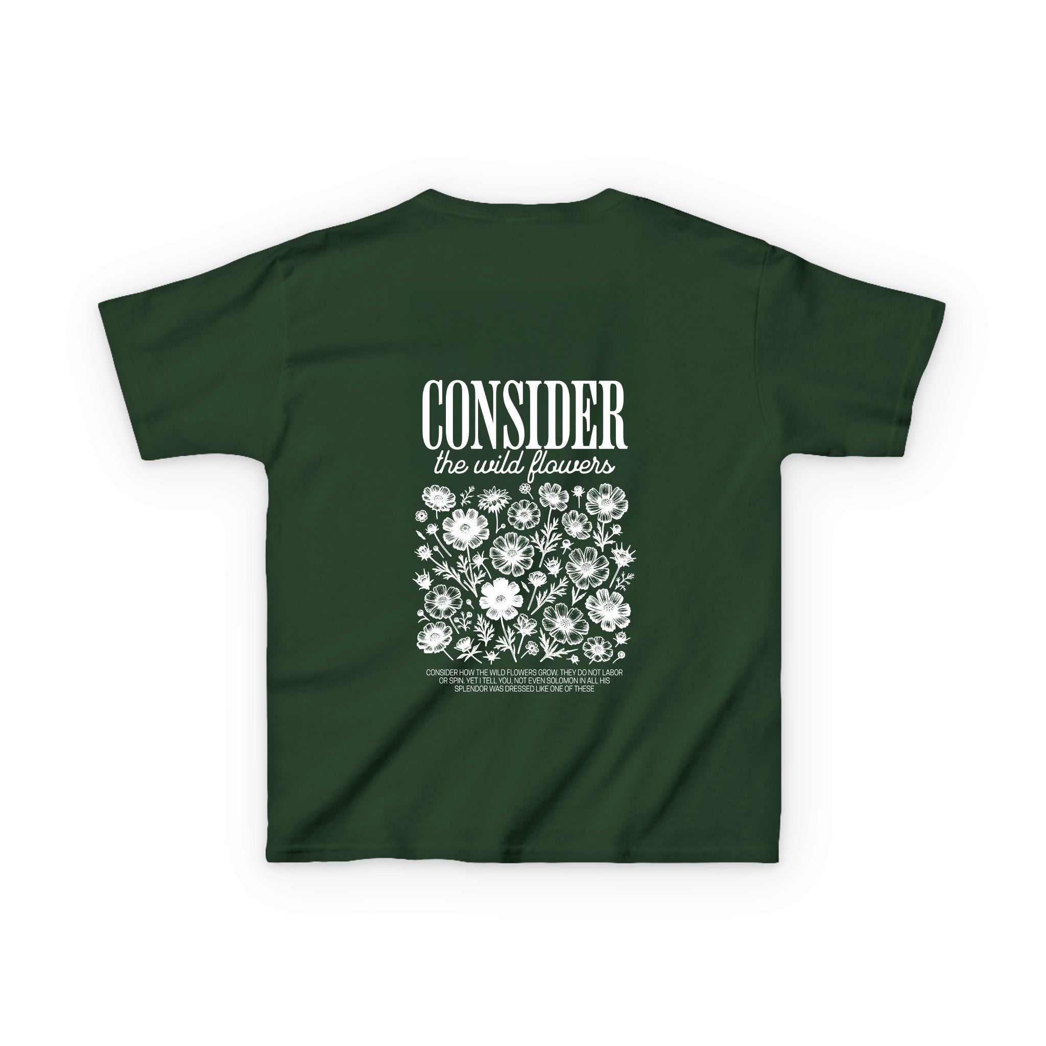 Consider The Flowers Kids T-Shirt
